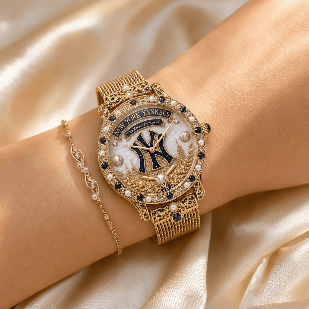 NYY Premium Stainless Steel Watch NPL