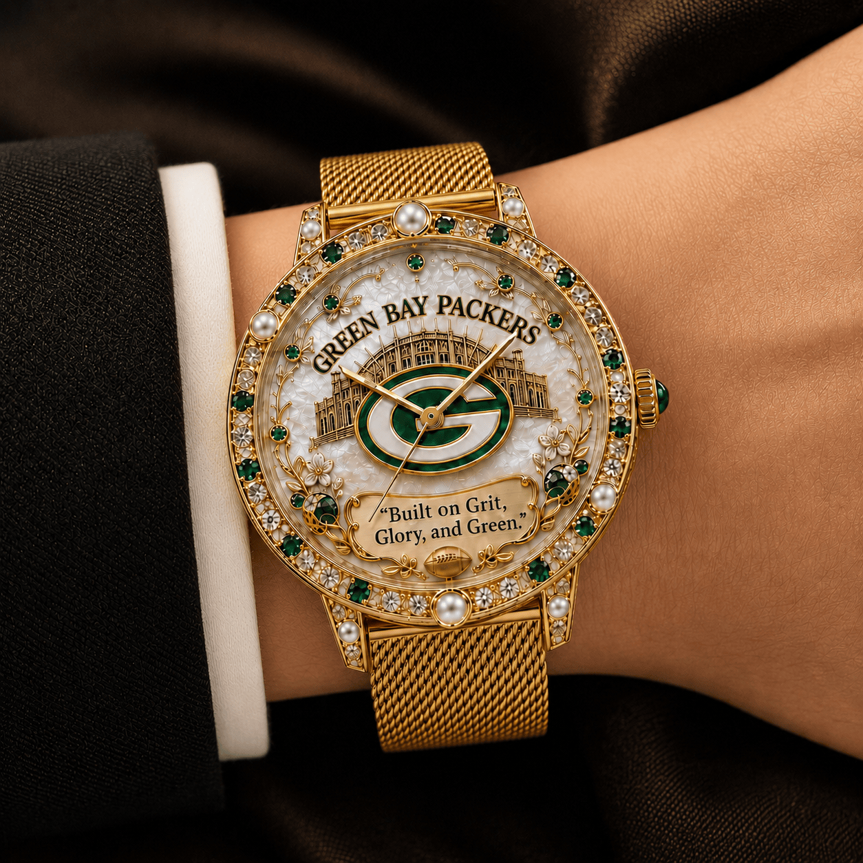 GBP Premium Green Bay Packers Watch NTVA