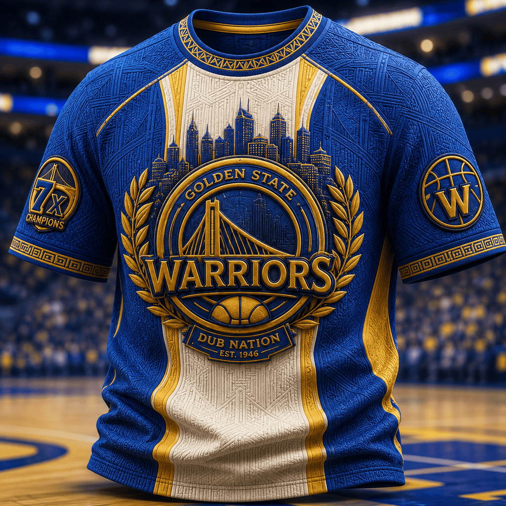 PREMIUM GSW 3D EMBOSS SHIRT TTNL