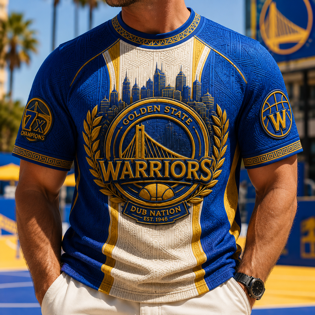 PREMIUM GSW 3D EMBOSS SHIRT TTNL