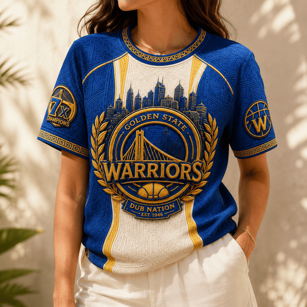 PREMIUM GSW 3D EMBOSS SHIRT TTNL