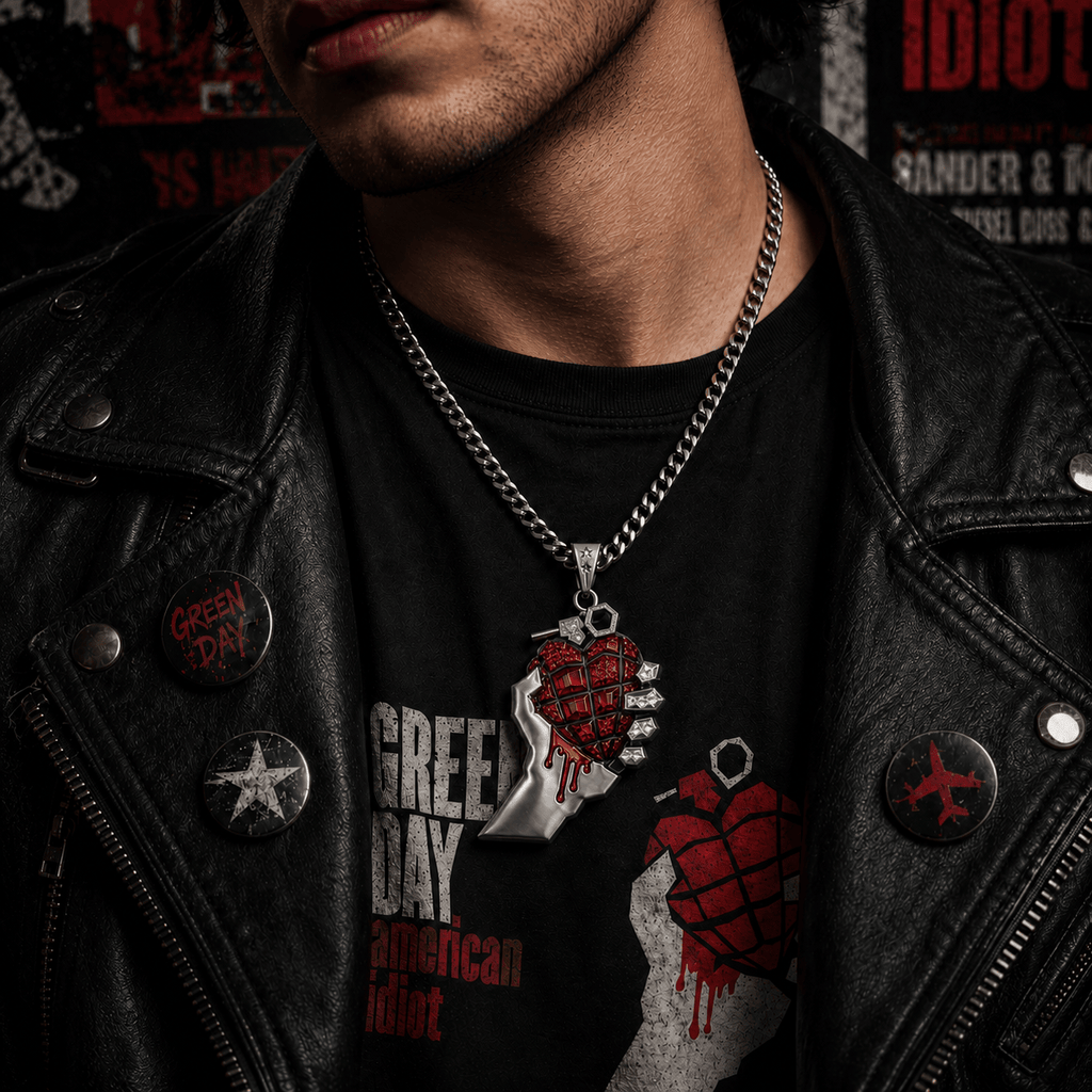 TBJ Solid Gold Chain with Diamond Pendant BMD