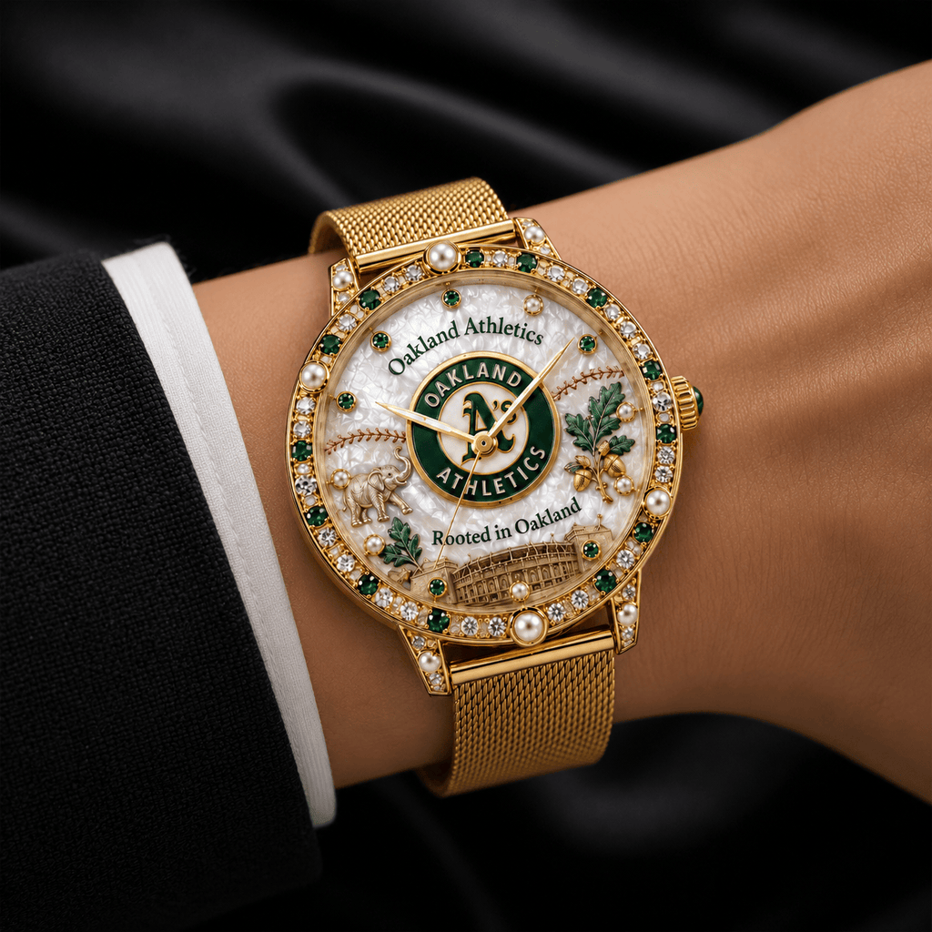 OKAA Premium Oakland Athletics Watch NTVA