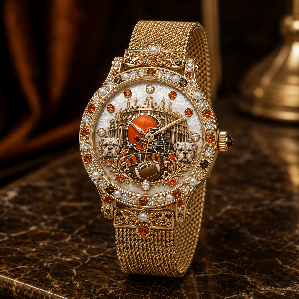 CLVB Premium Cleveland Browns Watch NTVA