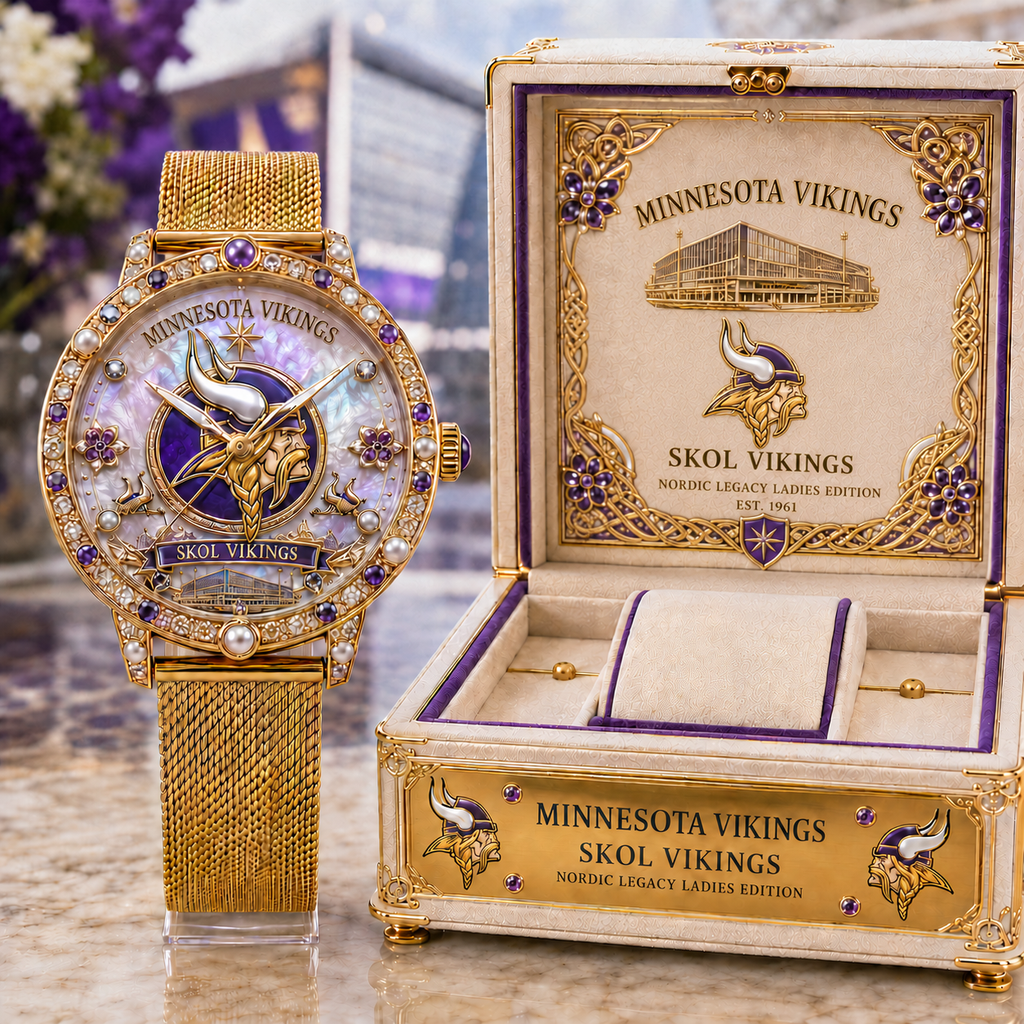 MNV Premium Minnesota Vikings Watch NTVA