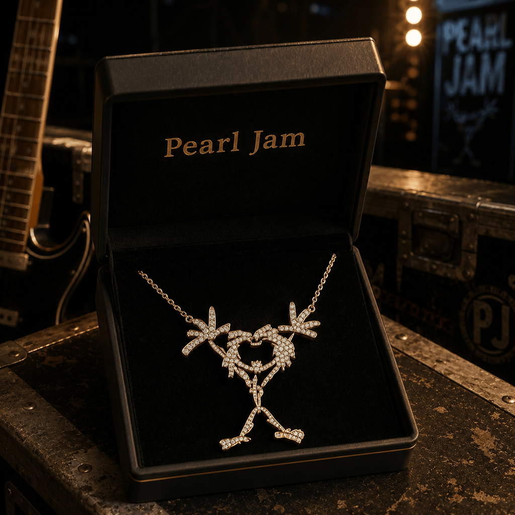 PLJ Solid Gold Chain with Diamond Pendant BMD