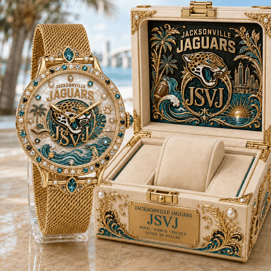 JSVJ Premium Jacksonville Jaguars Watch NTVA