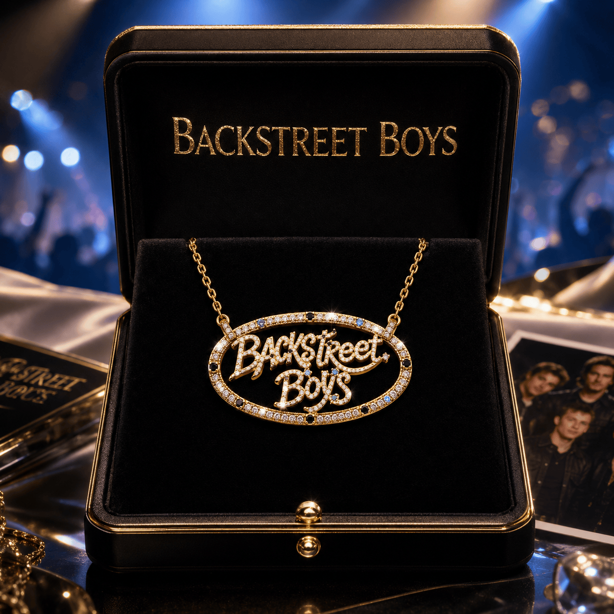 BSBS Solid Gold Chain with Diamond Pendant BMD