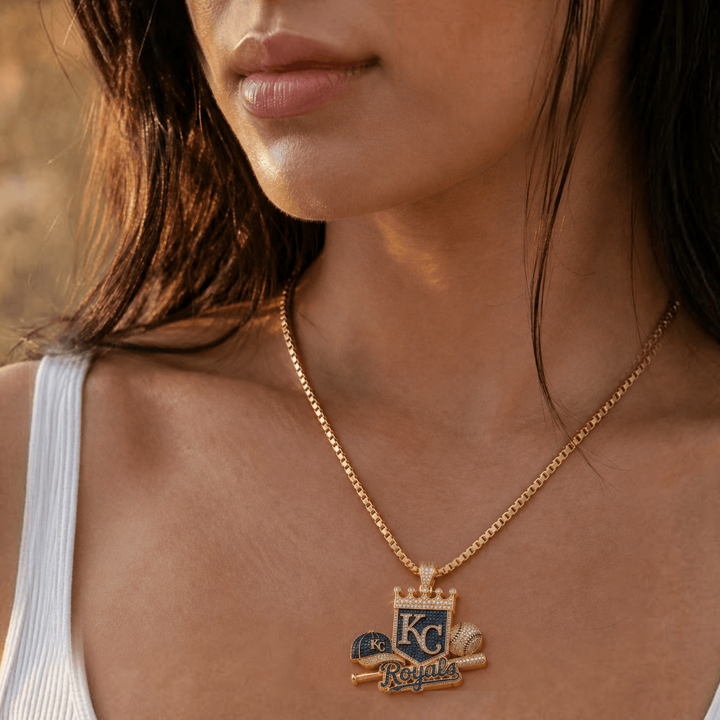 KCR Solid Gold Chain with Diamond Pendant BMD
