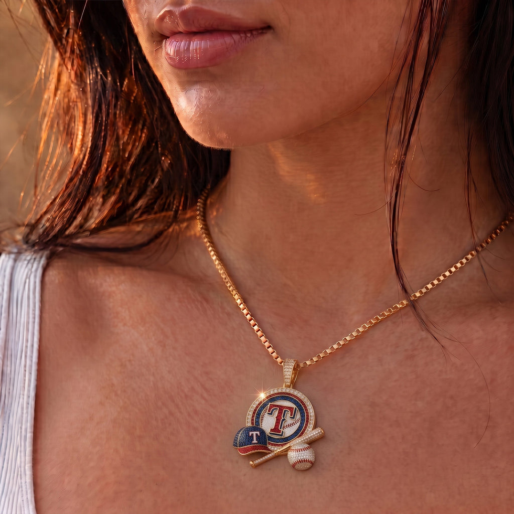 TRG Solid Gold Chain with Diamond Pendant BMD