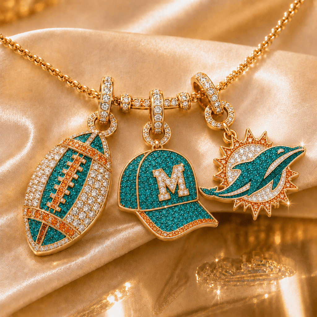 MDP Solid Gold Chain with Diamond Pendant TTTT