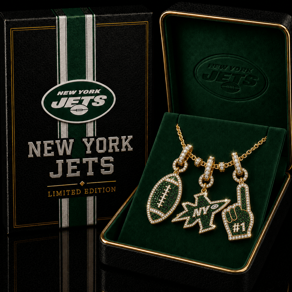 NYJ Solid Gold Chain with Diamond Pendant TTTT