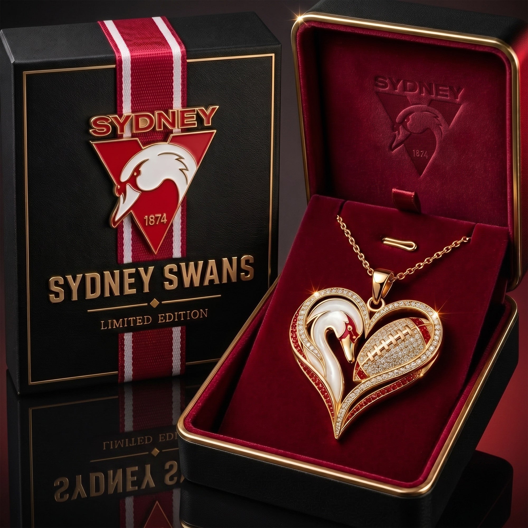 SNSW Solid Gold Chain with Diamond Pendant NHVH