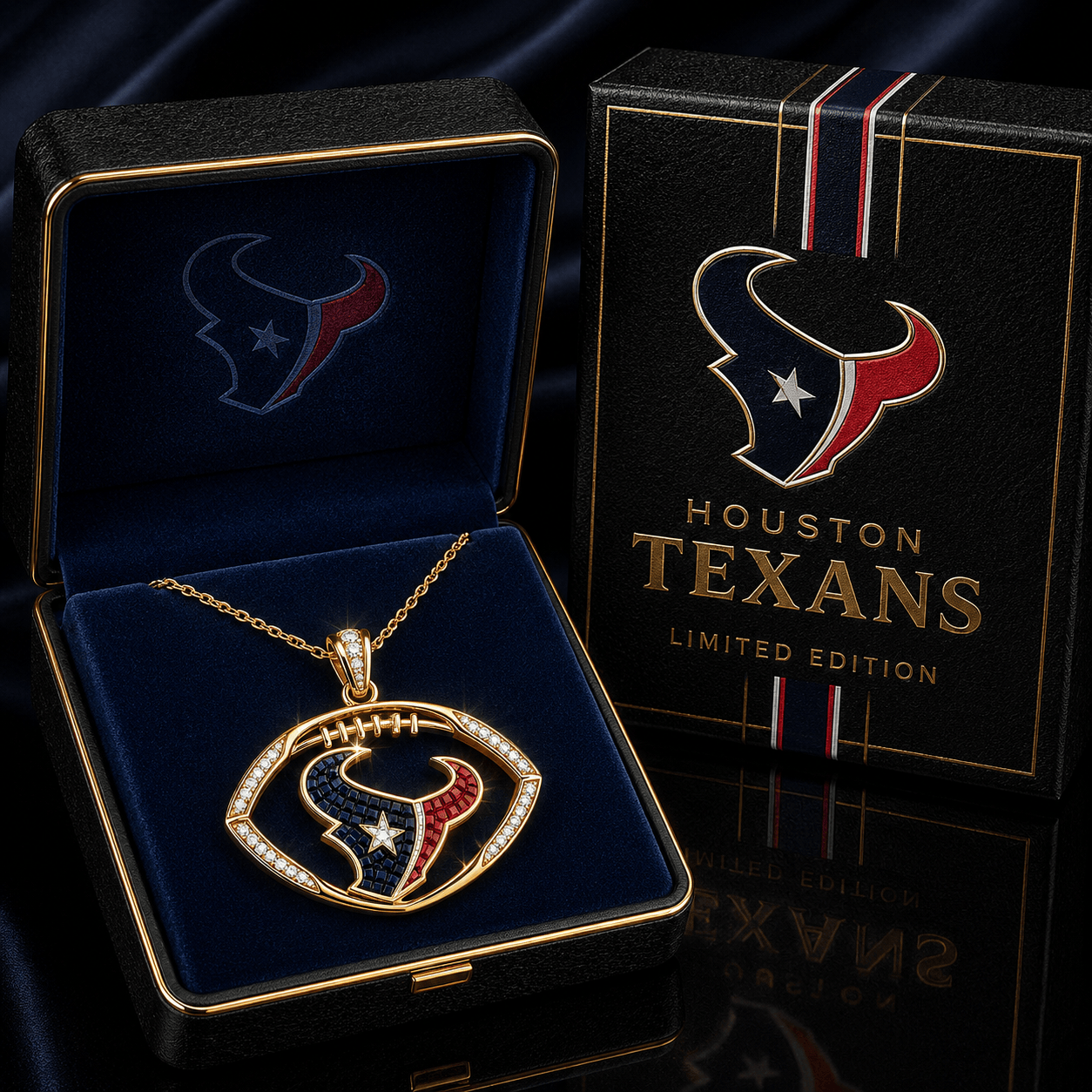 HTX Solid Gold Chain with Diamond Pendant TMH