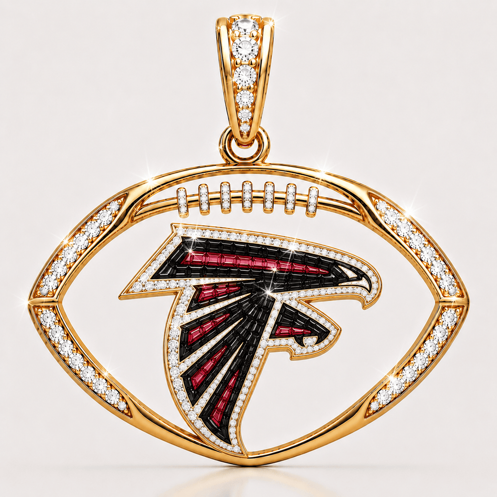 ATF Solid Gold Chain with Diamond Pendant TMH