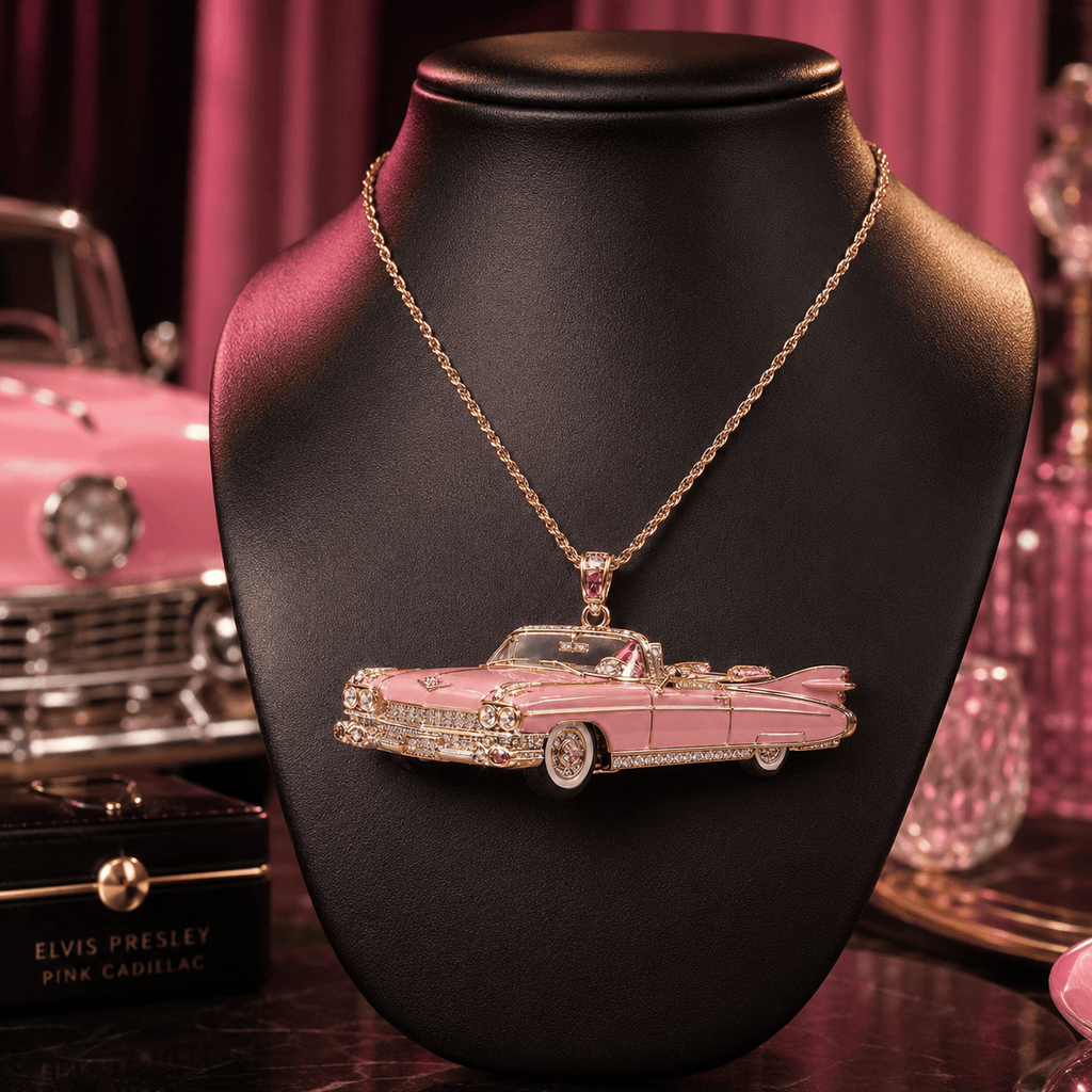 ELV Solid Gold Chain with Diamond Pendant TTTT
