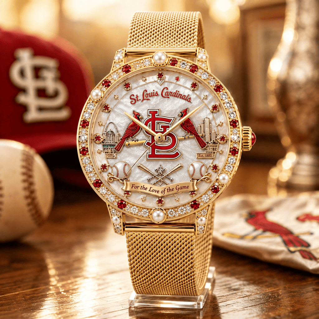 SLVC Premium St. Louis Cardinals Watch NTVA