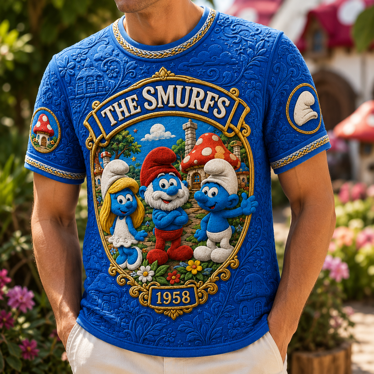 PREMIUM TSM 3D EMBOSS SHIRT TTNL
