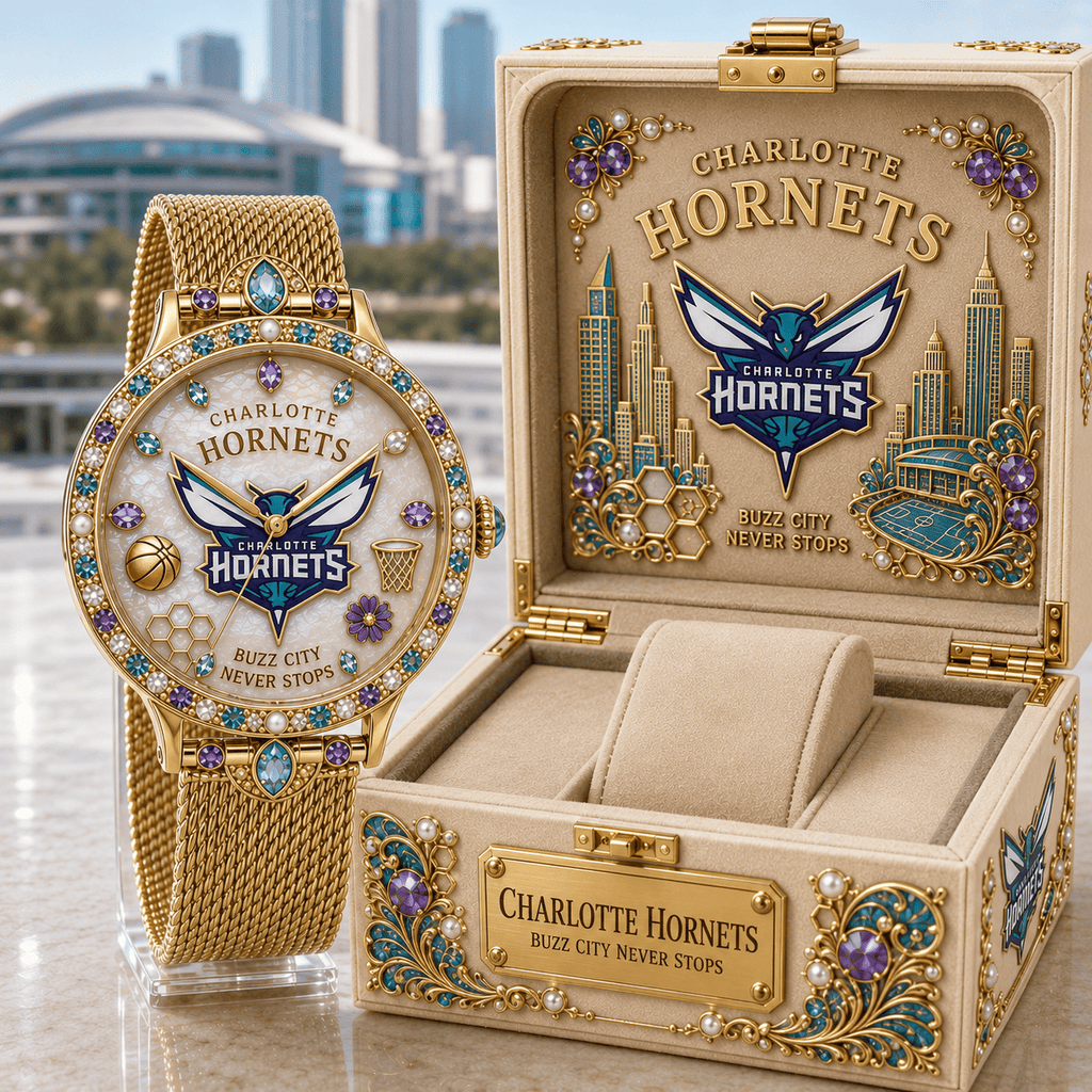 CLH Premium Charlotte Hornets Watch NTVA