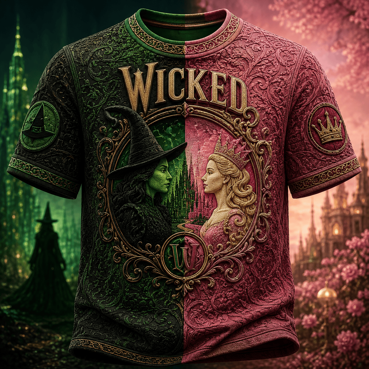 PREMIUM WCKD 3D EMBOSS SHIRT TTNL