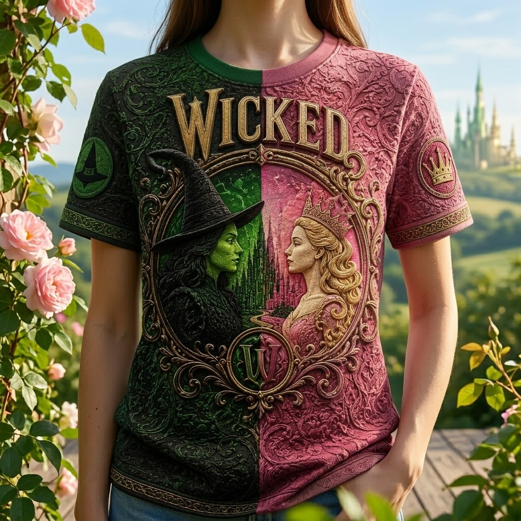 PREMIUM WCKD 3D EMBOSS SHIRT TTNL