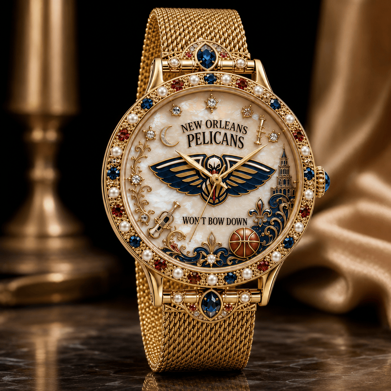 NOP Premium New Orleans Pelicans Watch NTVA