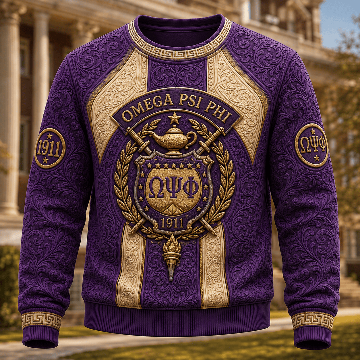 PREMIUM OMPP EMBOSS SWEATER TTNL
