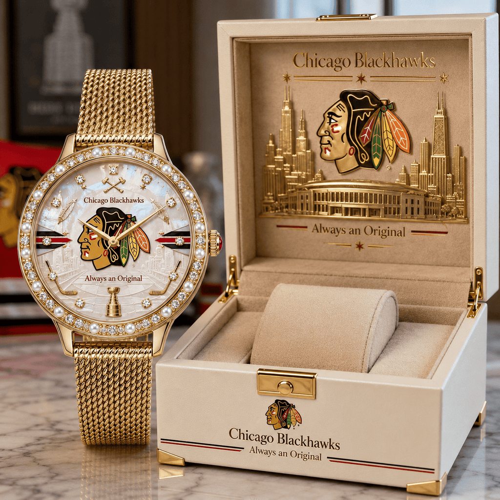 CBH Premium Chicago Blackhawks Watch NTVA
