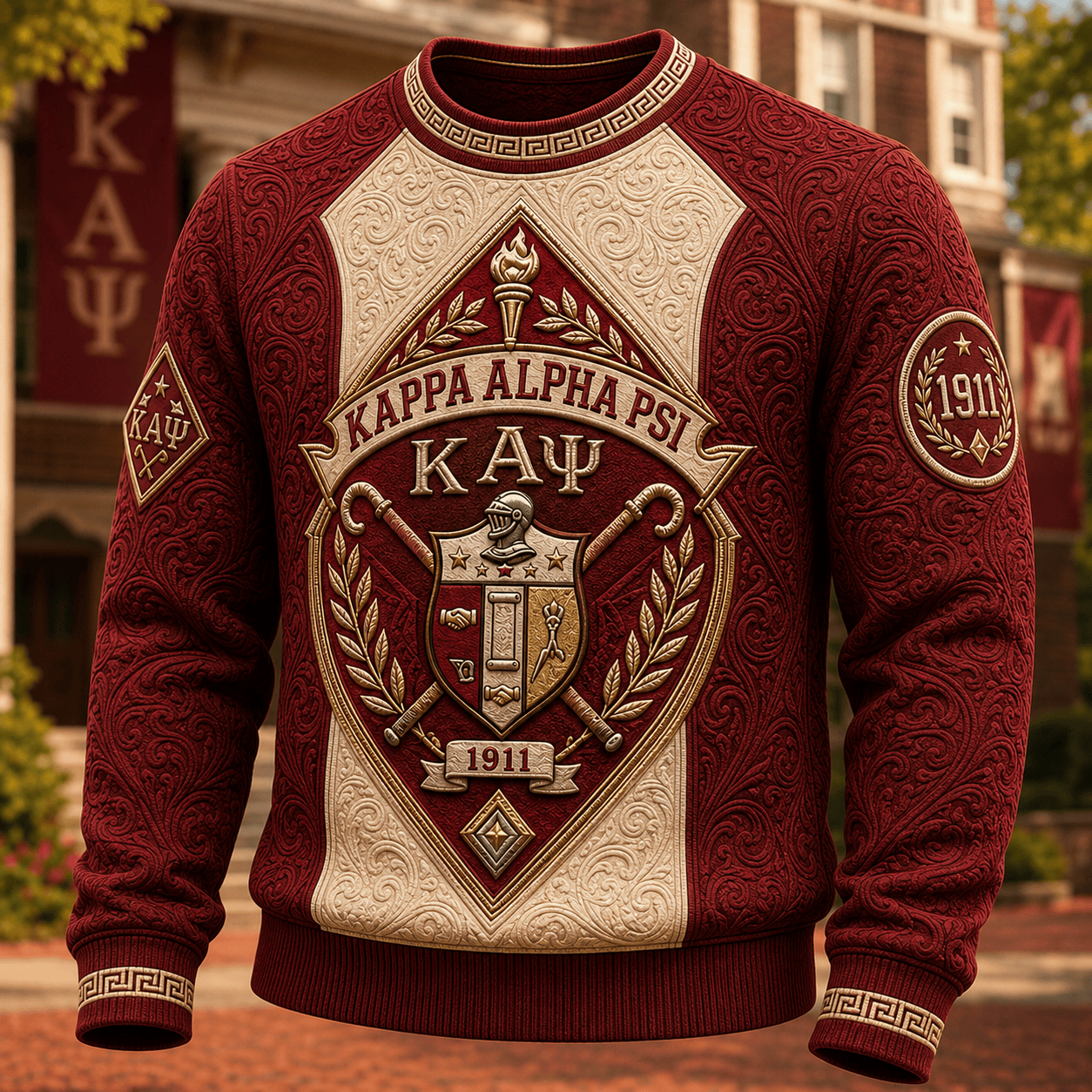 PREMIUM KPAP EMBOSS SWEATER TTNL