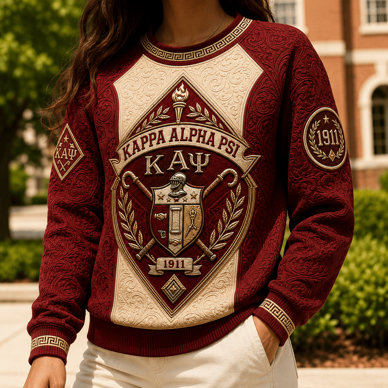 PREMIUM KPAP EMBOSS SWEATER TTNL