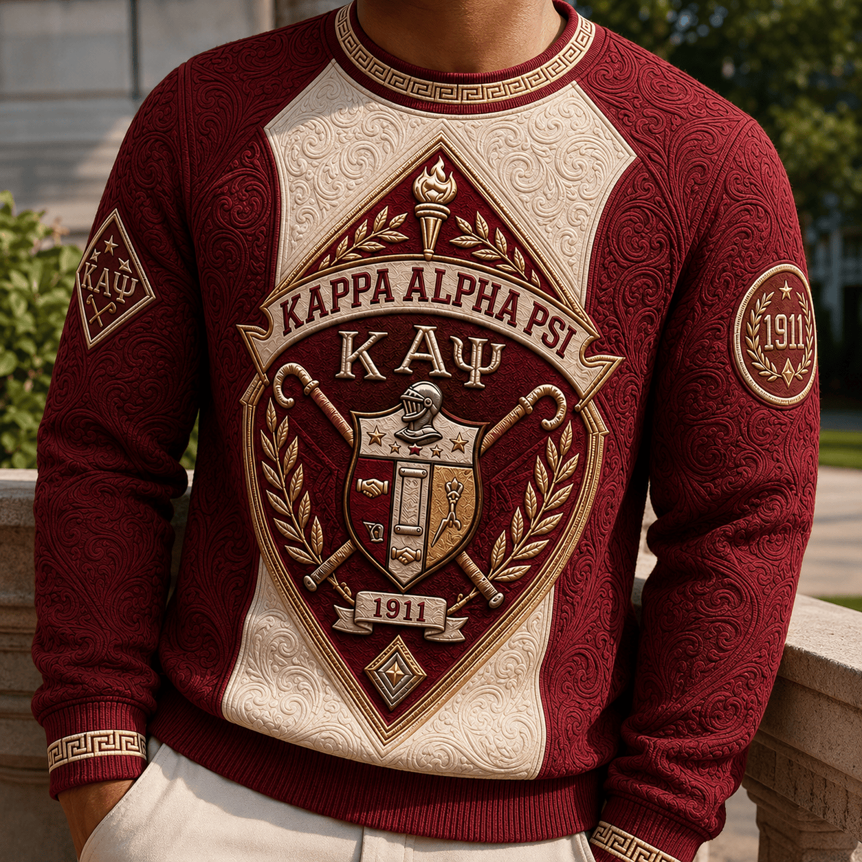 PREMIUM KPAP EMBOSS SWEATER TTNL