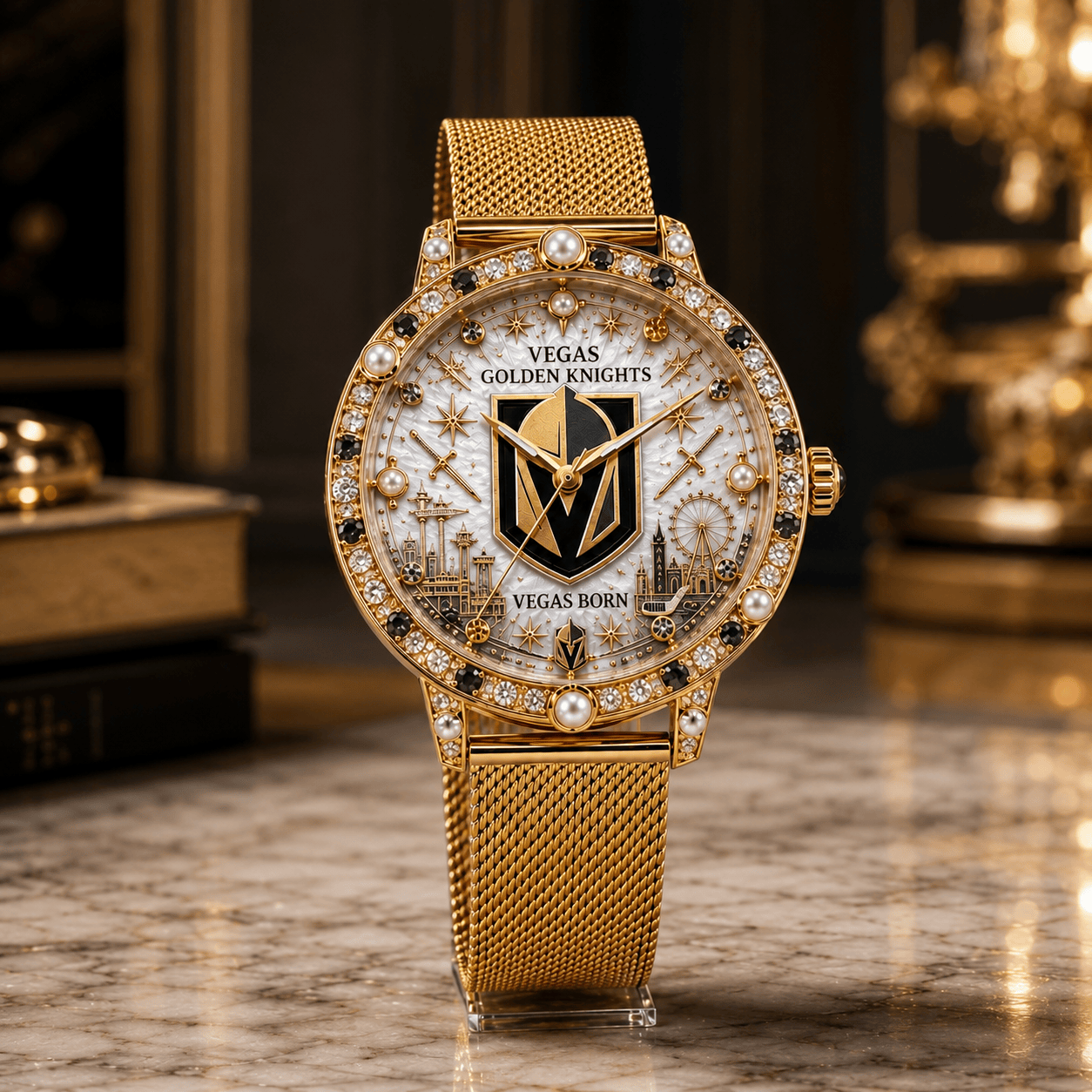 VGK Premium Vegas Golden Knights Watch NTVA