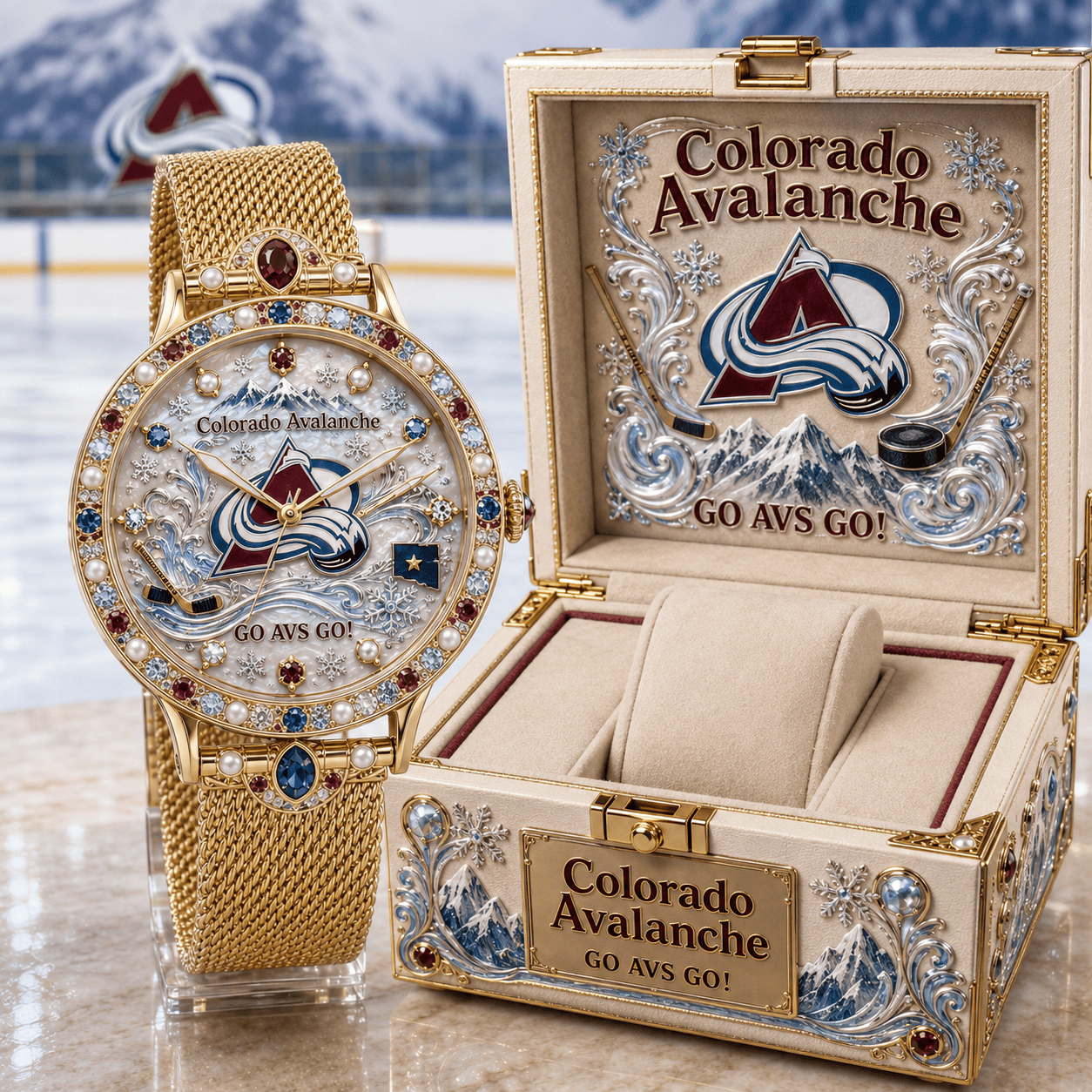 CLRD Premium Colorado Avalanche Watch NTVA