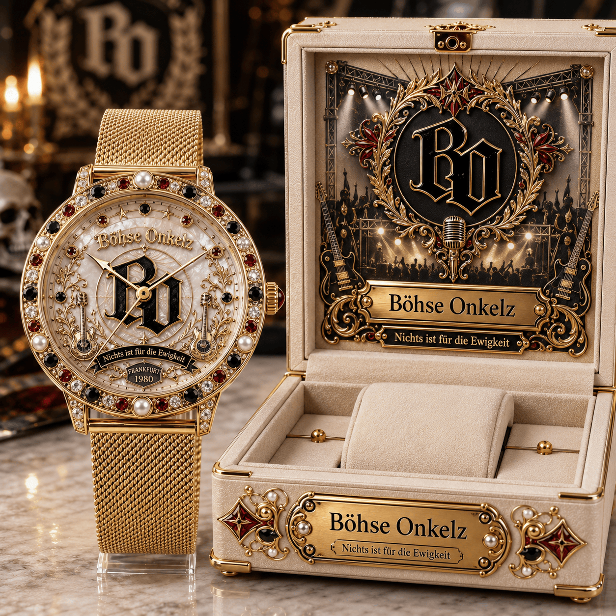 BHOK Premium Stainless Steel Watch NPL