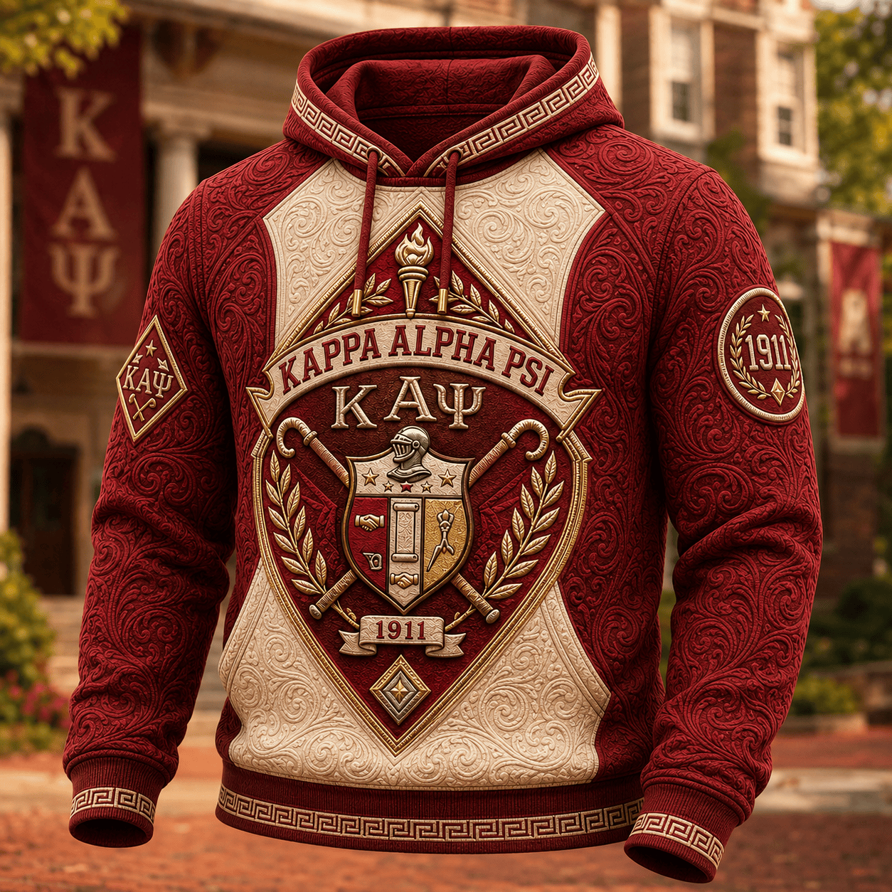 PREMIUM KPAP EMBOSS HOODIE TTNL