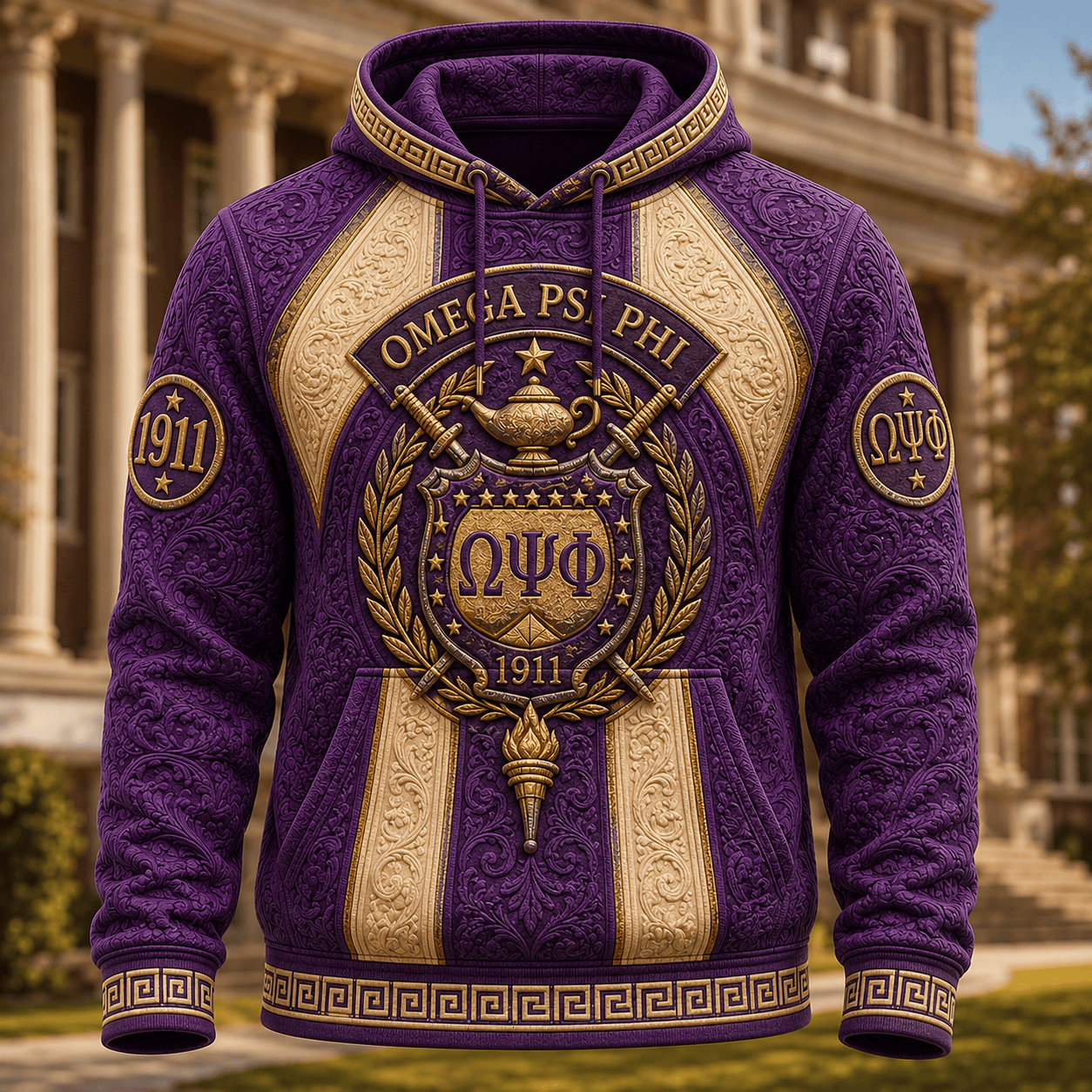 PREMIUM OMPP EMBOSS HOODIE TTNL