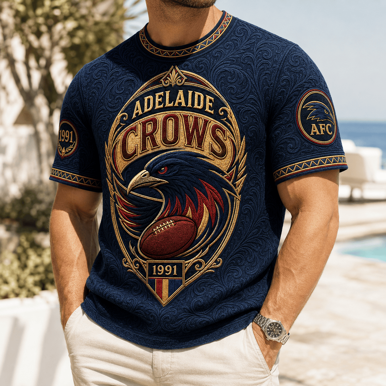 PREMIUM ADLC 3D EMBOSS SHIRT HQH