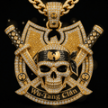 WTC Solid Gold Chain with Diamond Pendant PDL
