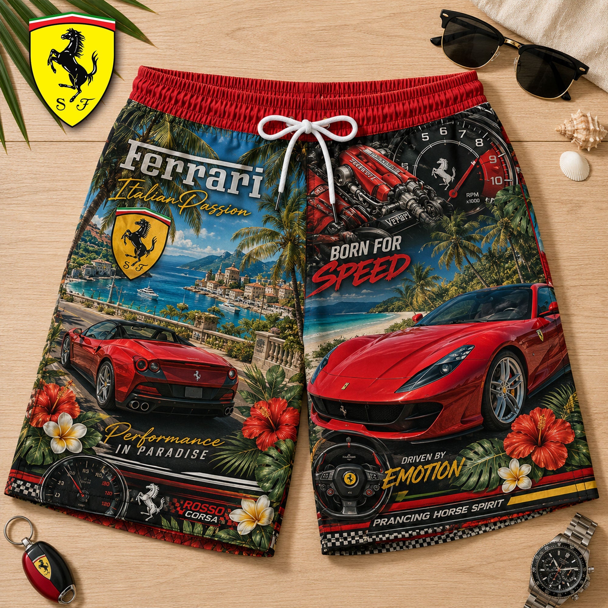 Premium FRR Hawaiian Shorts TNSM