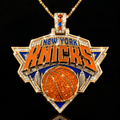 NYK Solid Gold Chain with Diamond Pendant PDL