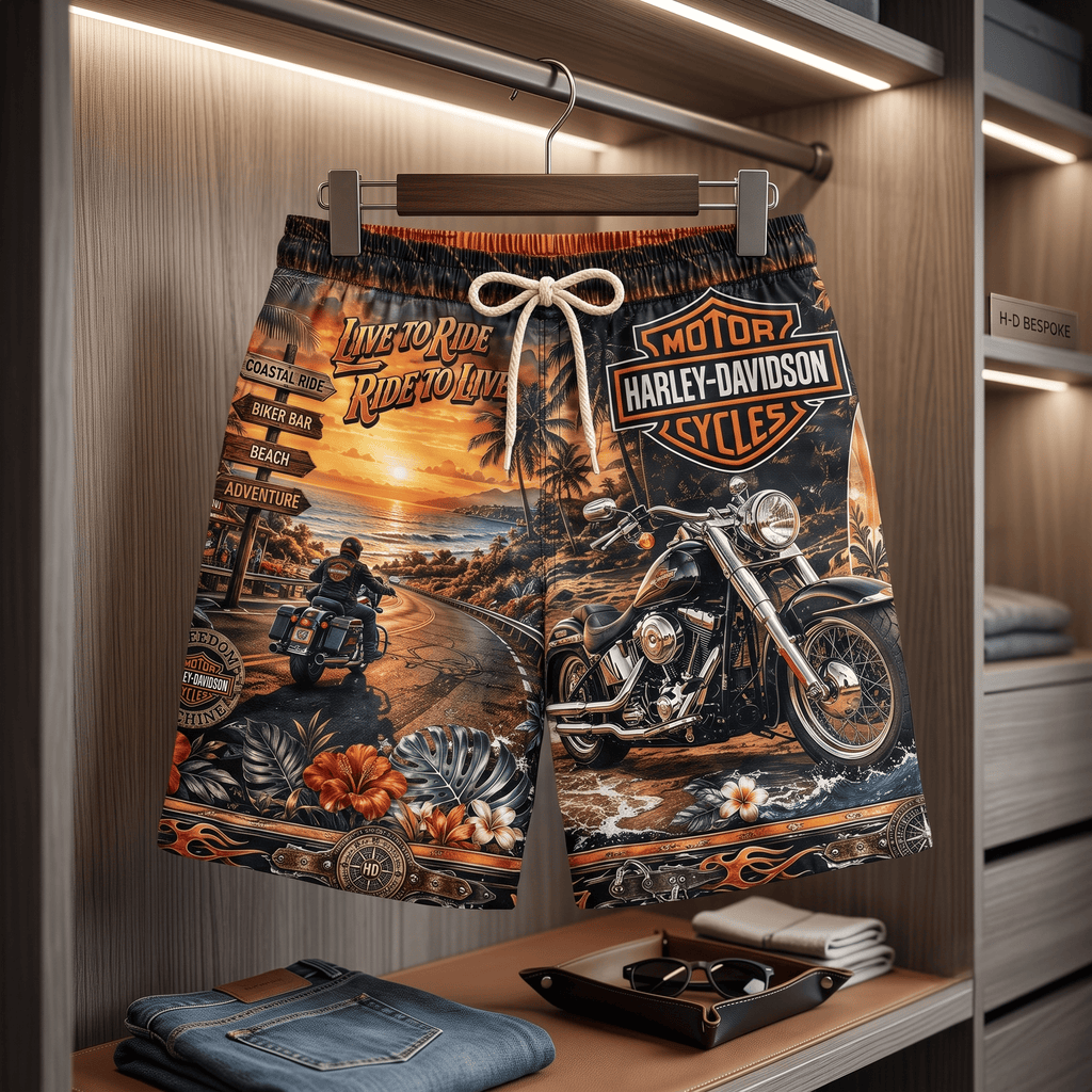 Premium HLDV Hawaiian Shorts TNSM