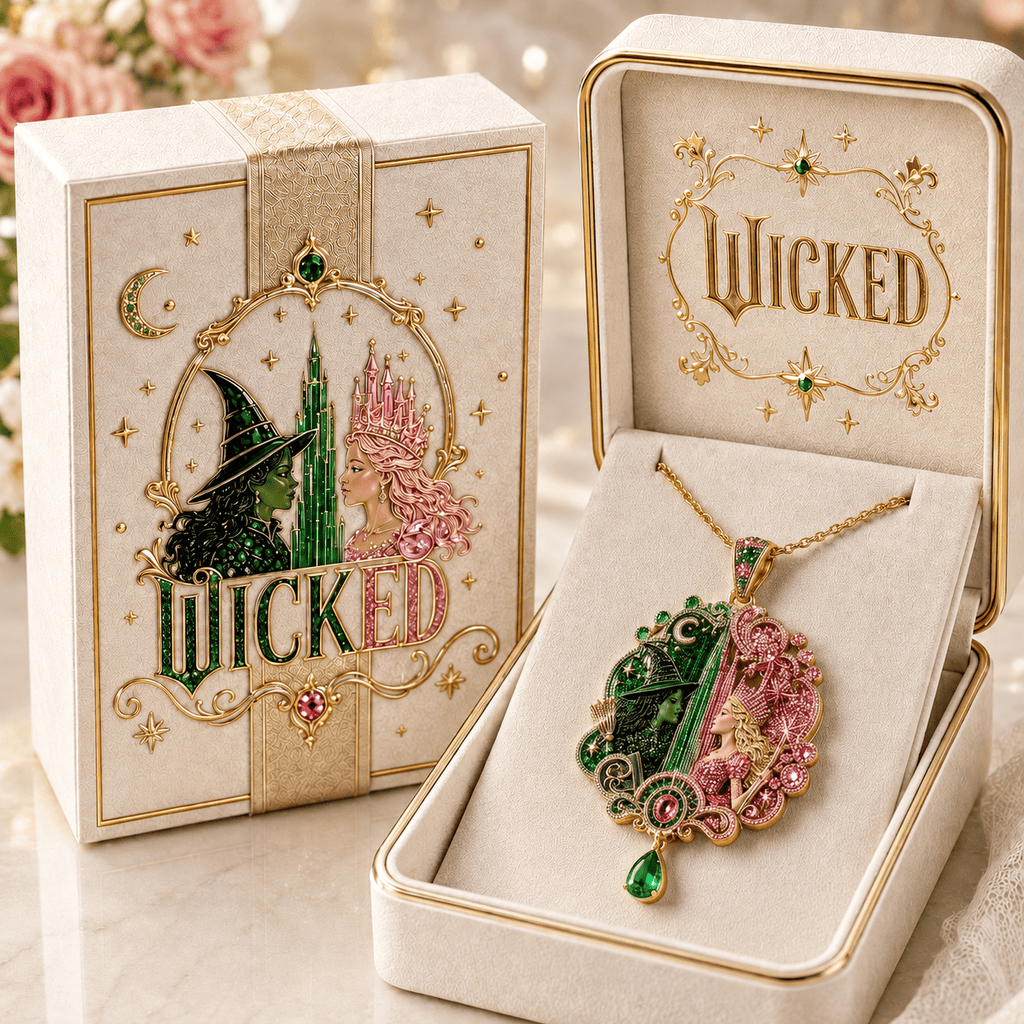 WCKD Solid Gold Chain with Diamond Pendant PDL