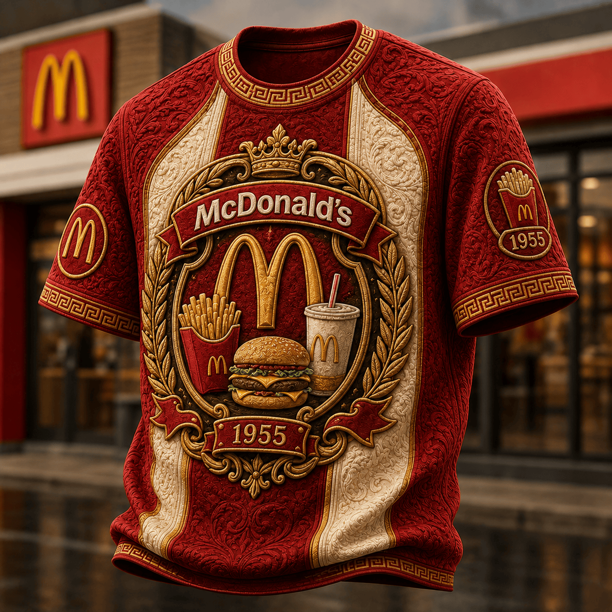 PREMIUM MDN 3D EMBOSS SHIRT PDL