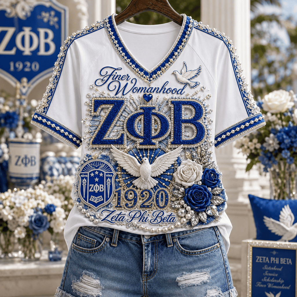 Premium ZPB V-neck Shirt PTKL
