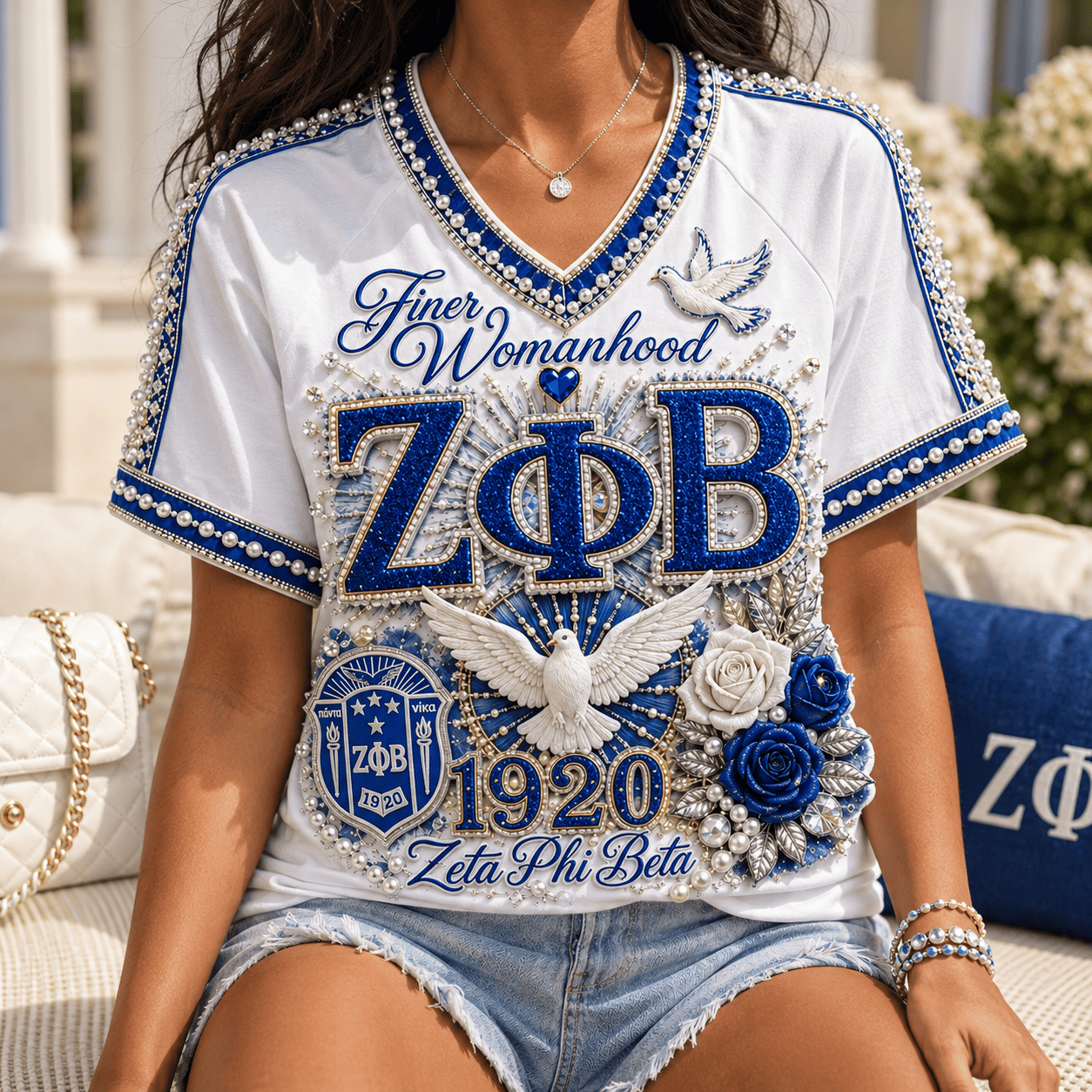 Premium ZPB V-neck Shirt PTKL