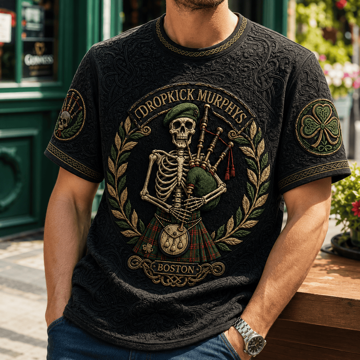 PREMIUM DKMP 3D EMBOSS SHIRT TTNL