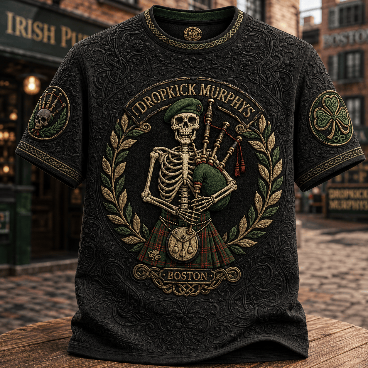 PREMIUM DKMP 3D EMBOSS SHIRT TTNL