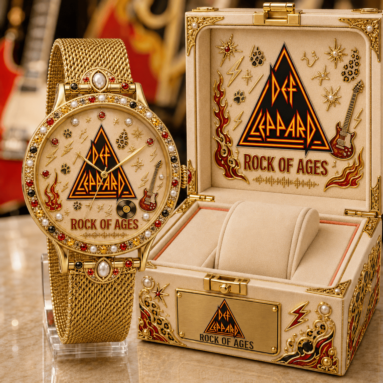 DLPR Premium Def Leppard Watch NTVA