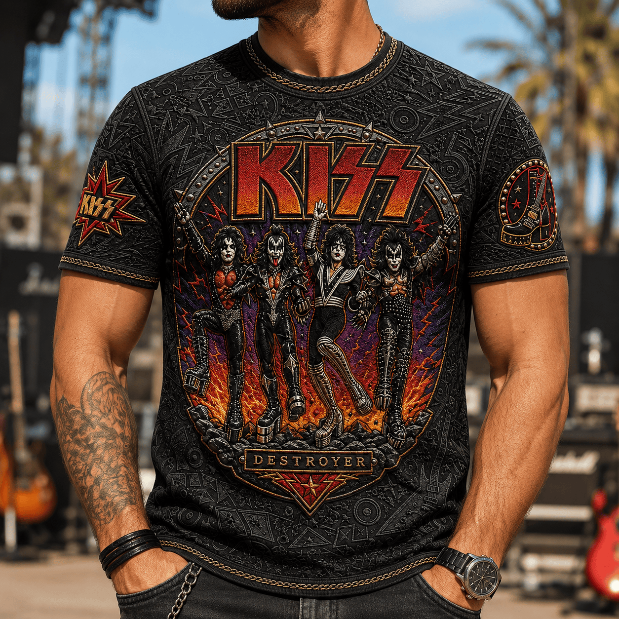 PREMIUM KSS 3D EMBOSS SHIRT TTNL