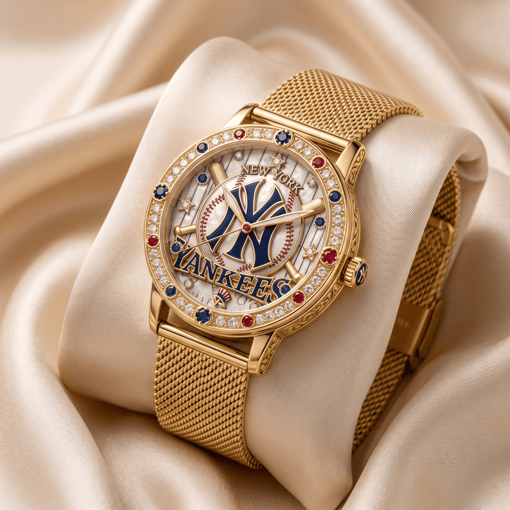 NYY Premium Stainless Steel Watch HTTT